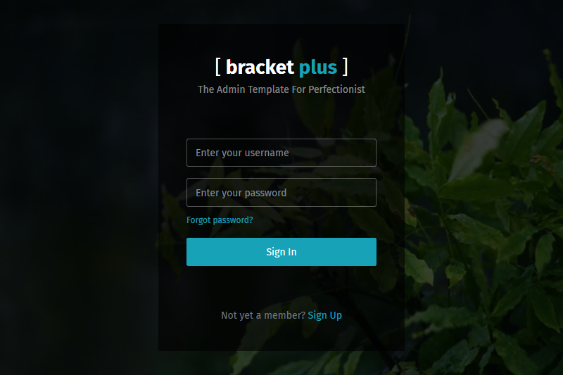 Bracket Plus Responsive Bootstrap 4 Admin Template